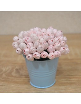 Квіти паперові Тюльпани, рожеві, 20-022