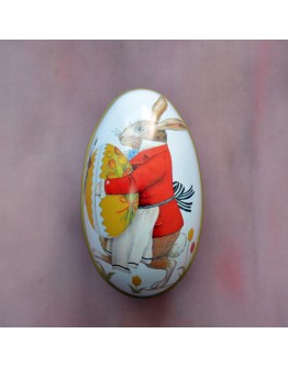 Скринька "Великодні яйця", червона, 11 см