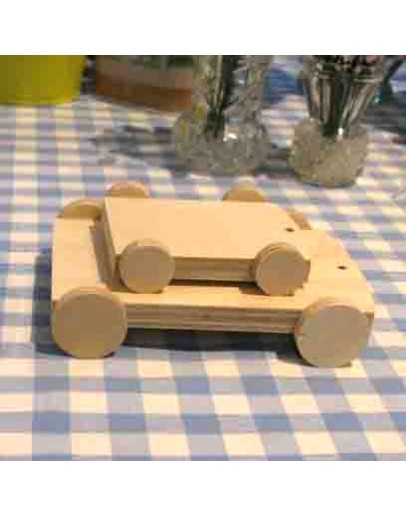 Візок для іграшкового декору, дерев'яний