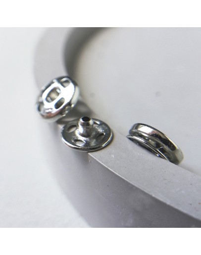 Кнопки срібні, 5 мм, 64-012
