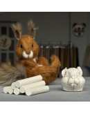 Пластилін білий, 300 гр, 71-109