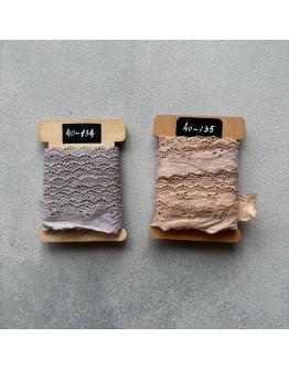 Мереживо-прошва, ручного фарбування, 20 мм, 40-134