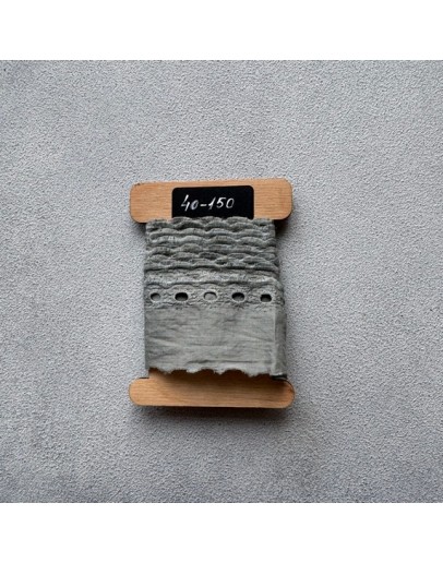 Мереживо-прошва, ручного фарбування, 50 мм, 40-150