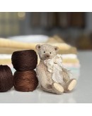  Набір до Майстер Класу Люда Воля "Міні Тедді", 11 см, 400-062