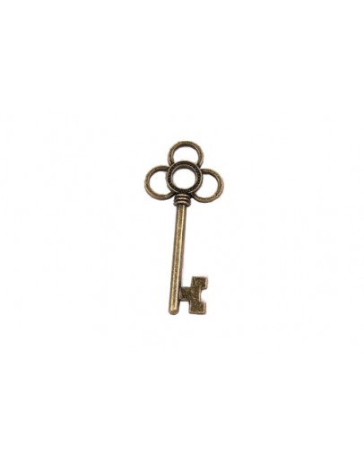 Підвіска "Ключ", металева, вінтажна, 50 мм, 70-081