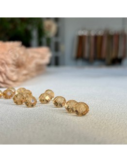 Намистини скляні, круглі, 1 см, 34-013