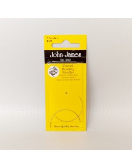 Голки для ручного шиття, John James, вигнуті, 2 шт, 70-407