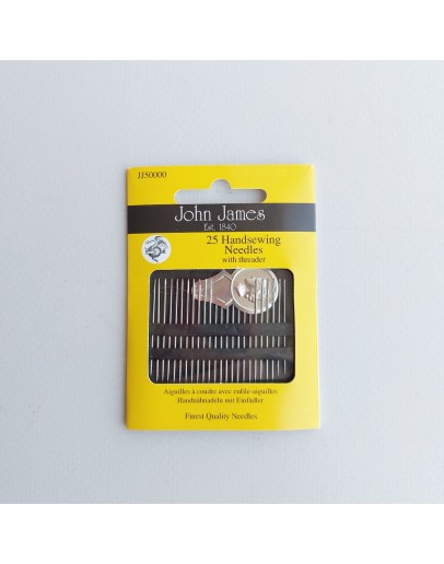 Голки для ручного шиття, набір, John James, 25 шт, 70-428