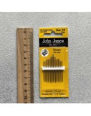 Голки для ручного шиття, John James, 20 шт, №3/9, 70-433