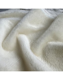 Мохер 7 мм, щітка, білий, Steiff Schulte, 284-lim-002