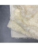 Мохер 24 мм, білий, щільний, завитий, Schulte, 305-852.1