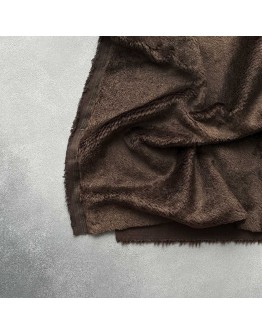 Мохер шовк, 10 мм, коричневий, Steiff  Schulte, 430-003