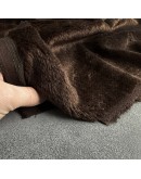 Мохер шовк, 10 мм, коричневий, Steiff  Schulte, 430-003