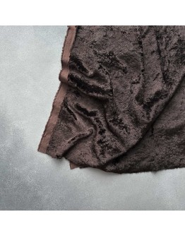 Віскоза, коричнева, 7 мм, Італія, 282-028