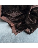 Віскоза, коричнева, 7 мм, Італія, 282-028