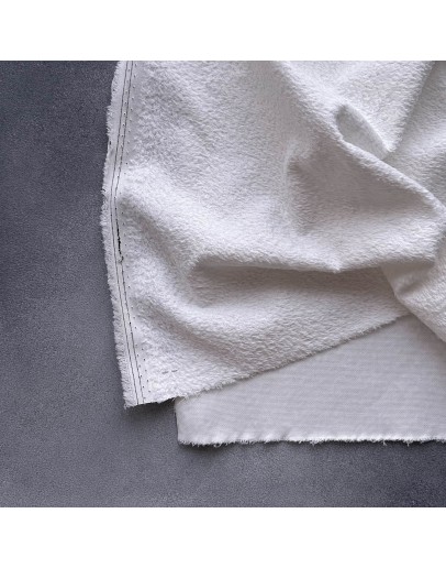 Віскоза "Антік" завита, біла, 6 мм, Helmbold, 287-Lim-040