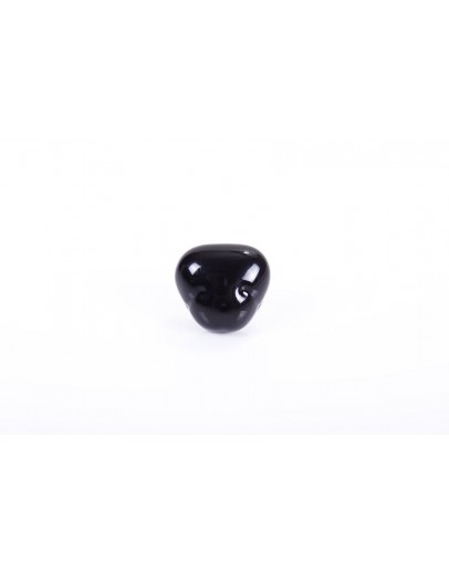 Носик скляний, чорний, глянсовий, 12 мм, 235-112