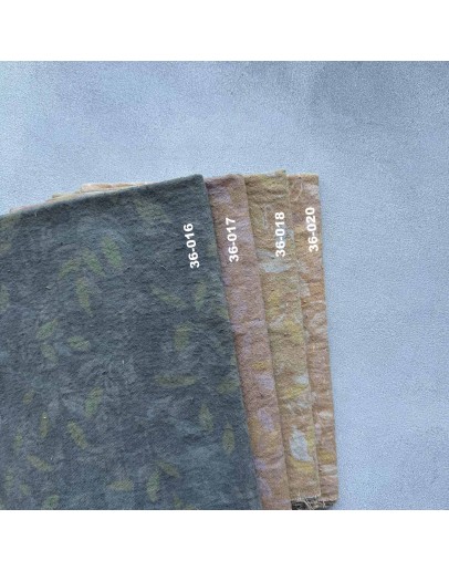 Фланель, щільна, ручного фарбування, 36-018